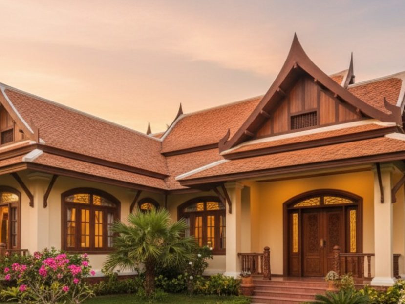 120m2 nhà cấp 4 mái thái 3 phòng ngủ