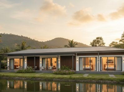 7x20m nhà cấp 4 3 phòng ngủ 7x20