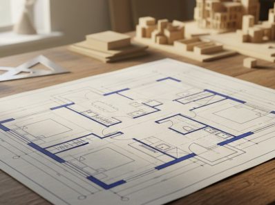 bản vẽ nhà cấp 4 3 phòng ngủ 100m2