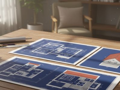 bản vẽ nhà cấp 4 3 phòng ngủ