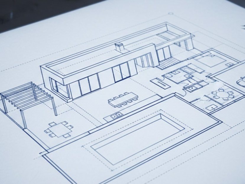 bản vẽ nhà cấp 4 hiện đại
