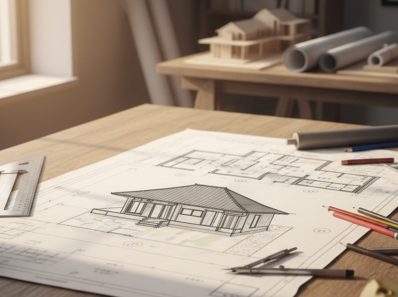 bản vẽ nhà cấp 4 mái nhật