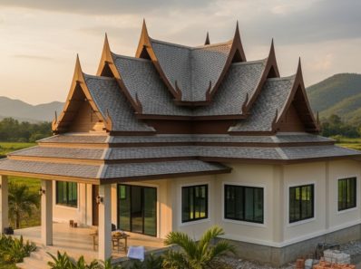 chi phí xây nhà cấp 4 mái thái 150m2