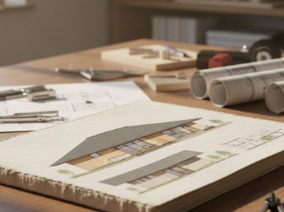 hồ sơ thiết kế nhà cấp 4 mái nhật