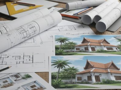 hồ sơ thiết kế nhà cấp 4 mái thái