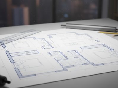 mặt bằng nhà cấp 4 3 phòng ngủ