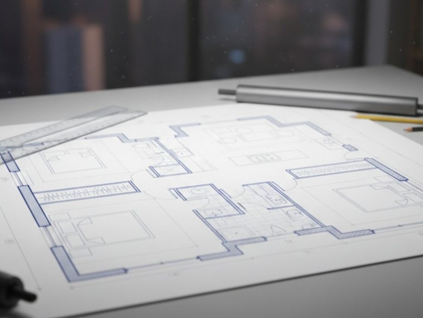 mặt bằng nhà cấp 4 3 phòng ngủ