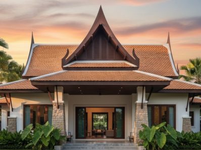 mặt dựng nhà cấp 4 mái thái