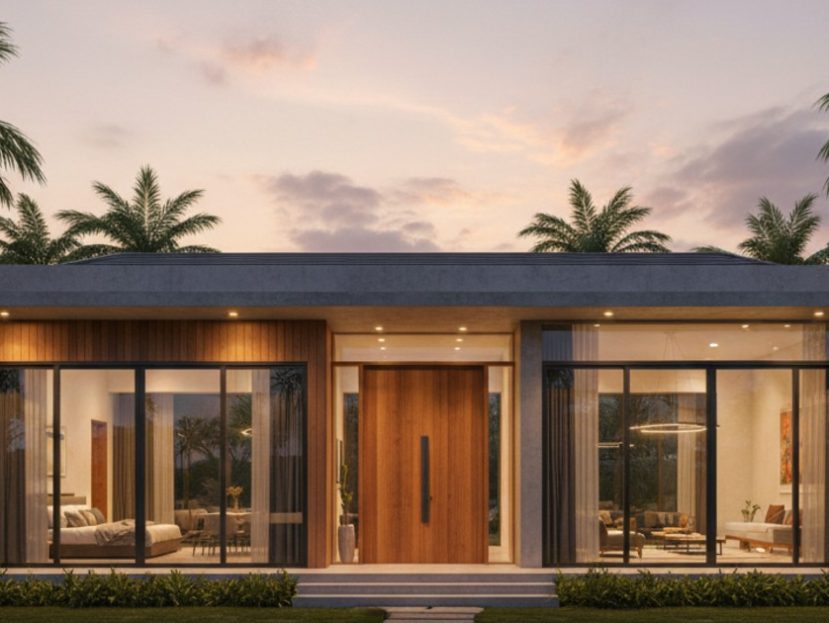 mẫu nhà cấp 4 150m2 3 phòng ngủ 1 thờ