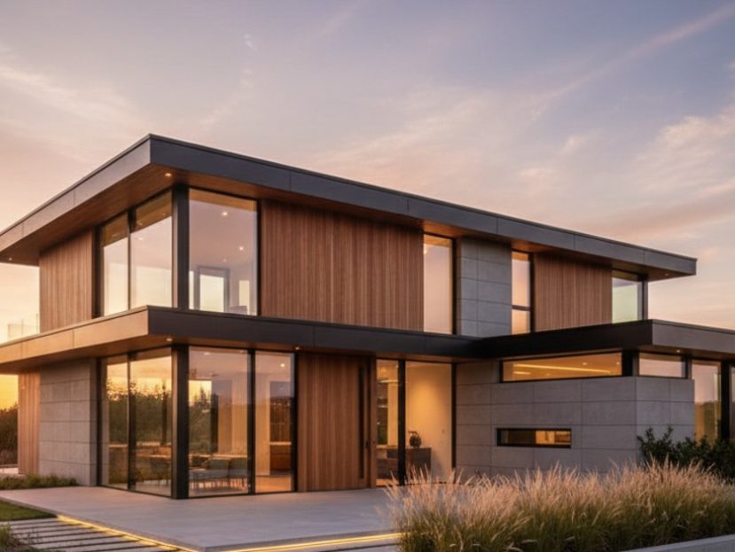 mẫu nhà cấp 4 2 tầng hiện đại