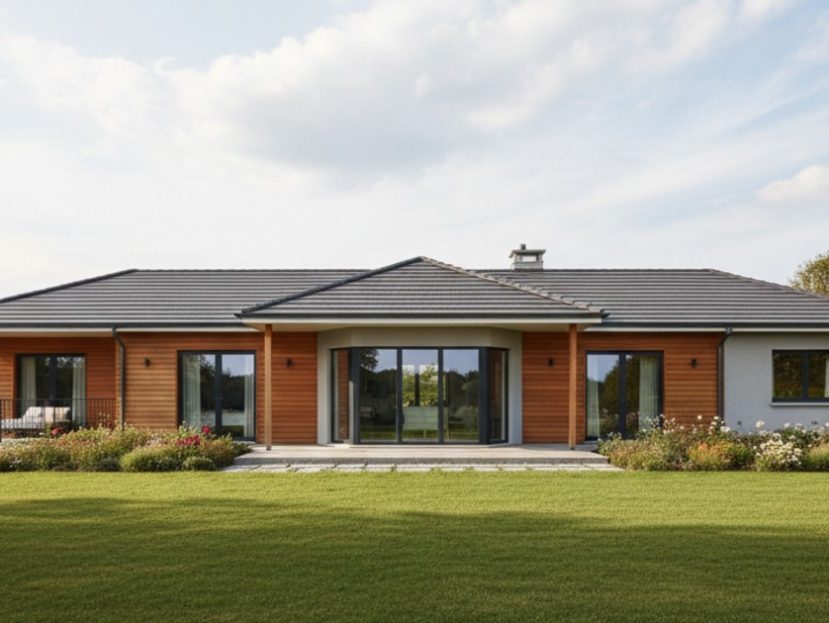 mẫu nhà cấp 4 3 phòng ngủ 1 phòng khách