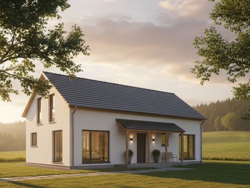 mẫu nhà cấp 4 3 phòng ngủ đơn giản