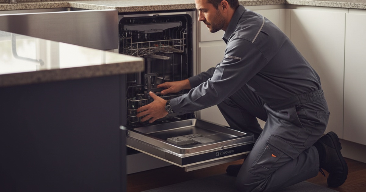 bảo hành máy rửa bát electrolux