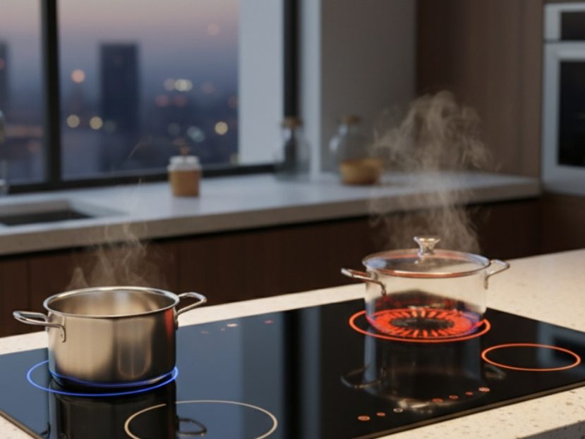 bếp từ và bếp hồng ngoại