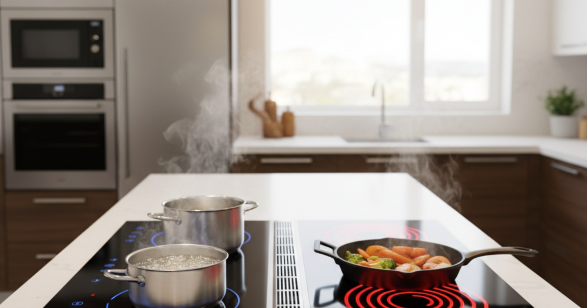 bếp từ và bếp hồng ngoại