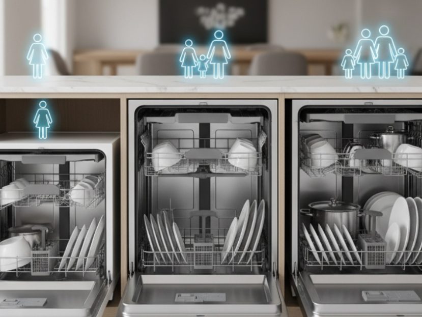 kích thước máy rửa bát electrolux