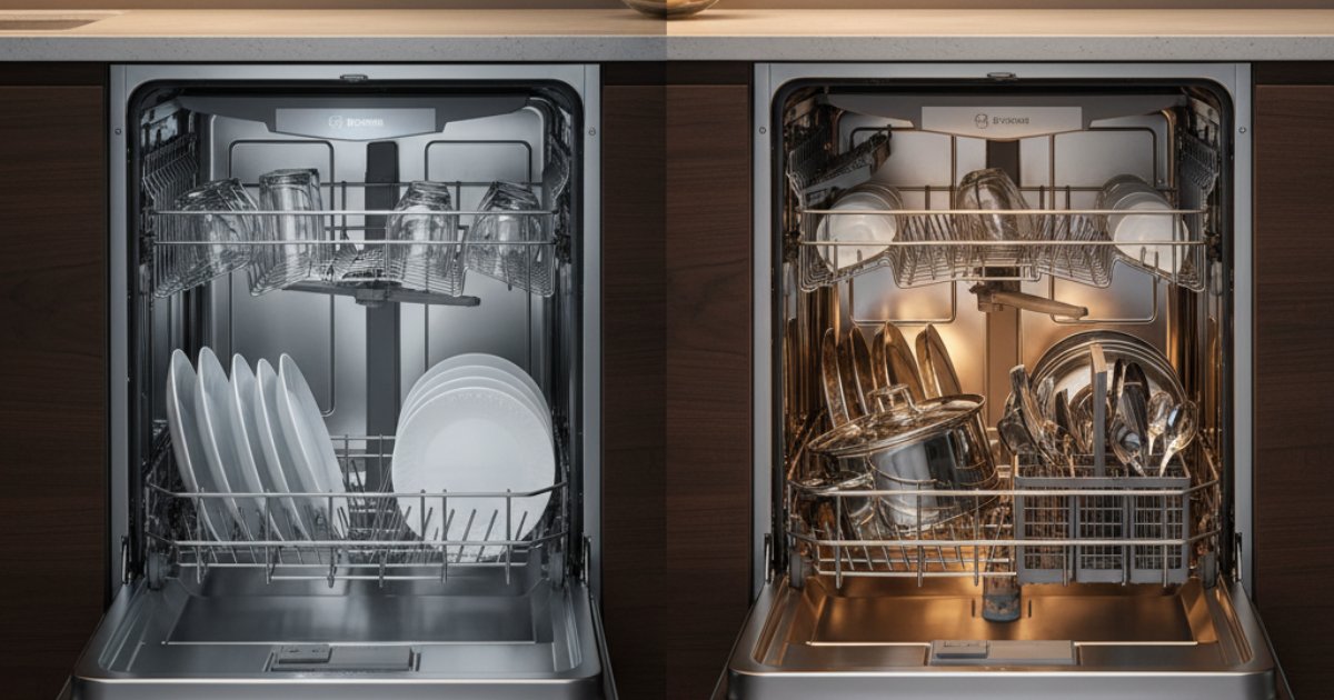 so sánh máy rửa bát bosch và electrolux