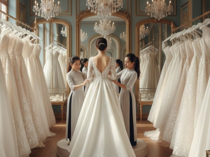 Vietnam bridal shop