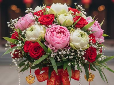 Vietnamese bridal bouquet