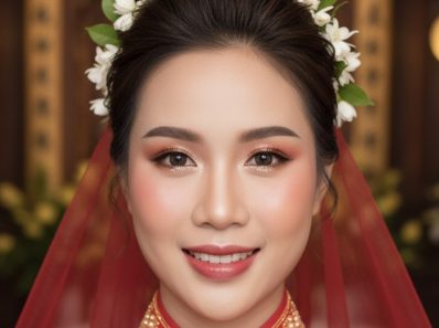 Vietnamese bridal makeup