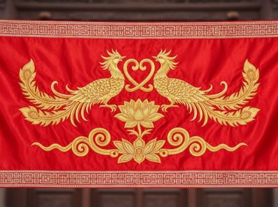 Vietnamese wedding banner