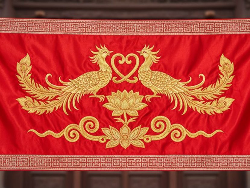 Vietnamese wedding banner