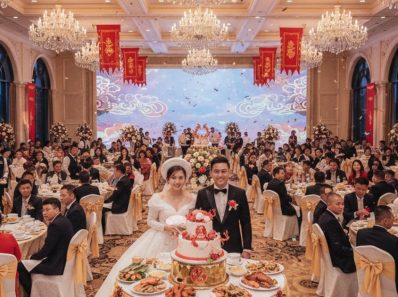 Vietnamese wedding banquet