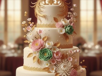 Vietnamese wedding cake