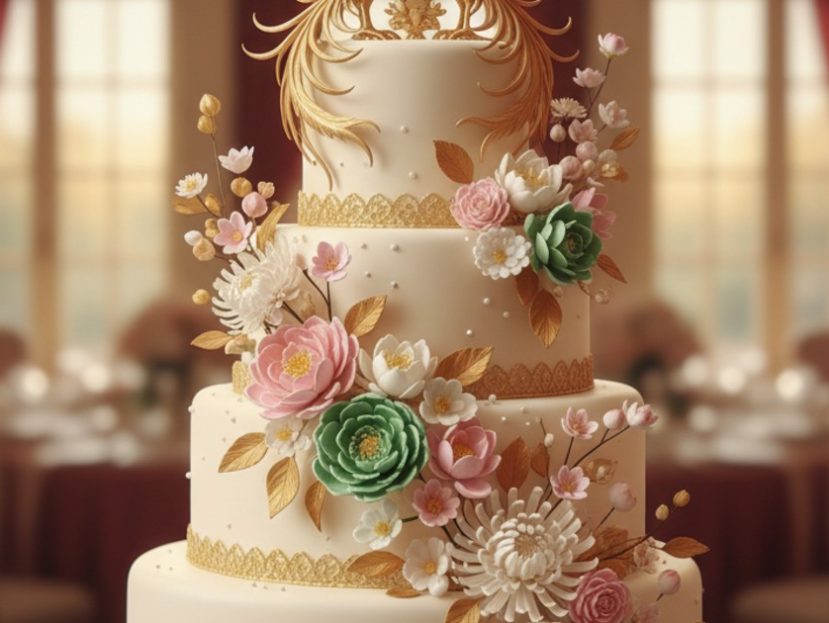 Vietnamese wedding cake