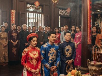 a Vietnamese wedding consists of several ceremonies