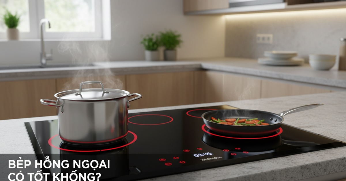 bếp hồng ngoại whirlpool có tốt không
