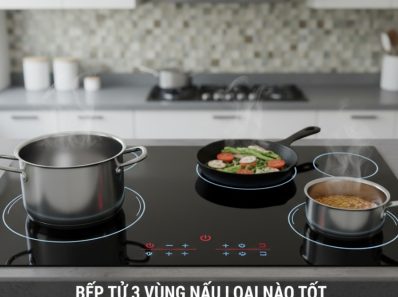 bếp từ 3 vùng nấu loại nào tốt