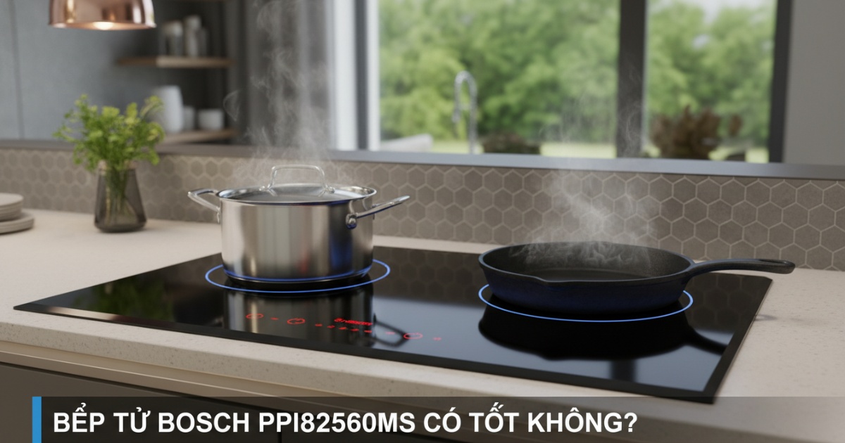 bếp từ bosch ppi82560ms có tốt không