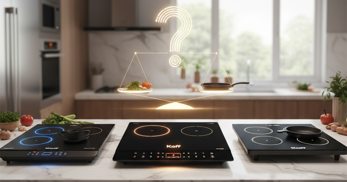 Có nên mua bếp từ Kaff hay lựa chọn thương hiệu khác
