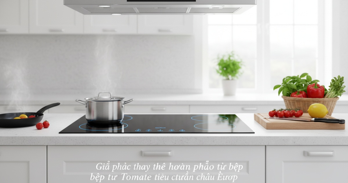 Giải pháp thay thế hoàn hảo từ bếp từ Tomate tiêu chuẩn châu Âu