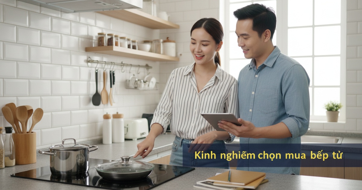 Kinh nghiệm chọn mua bếp từ phù hợp cho gia đình