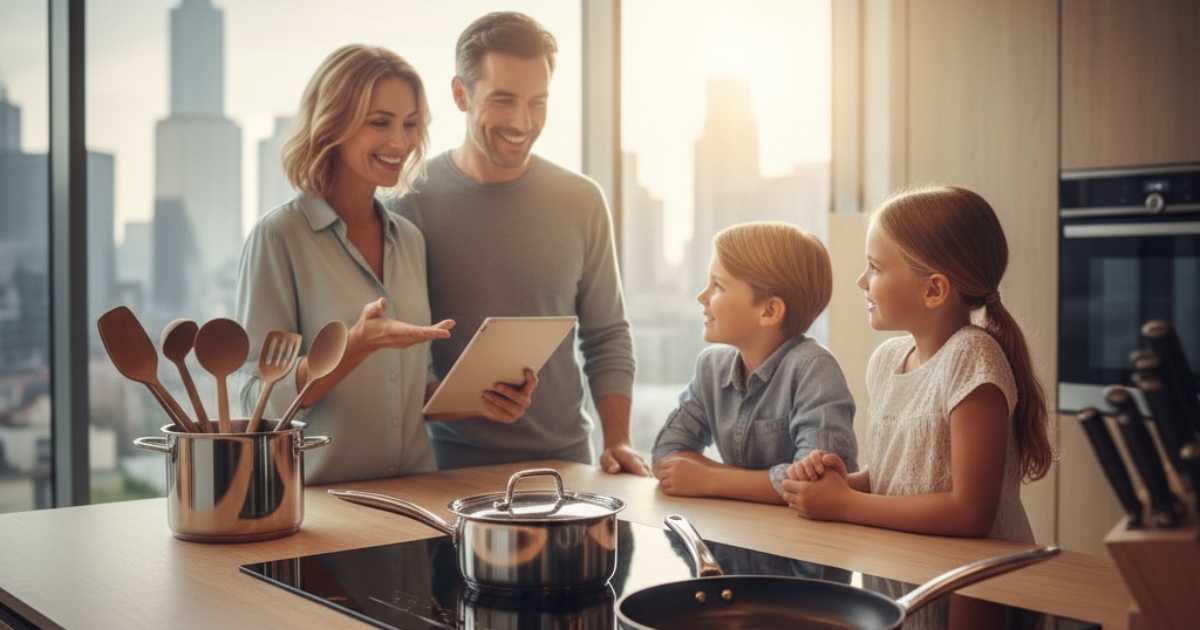 Kinh nghiệm chọn mua bếp từ phù hợp với nhu cầu gia đình