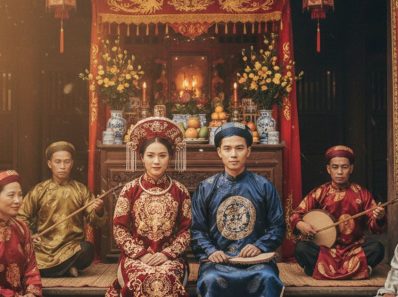 old Vietnamese wedding