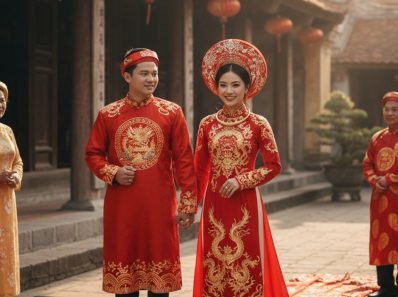 traditional Vietnamese dress wedding