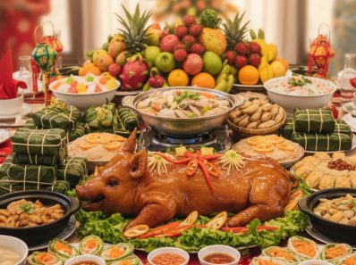 Vietnamese wedding food