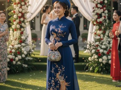 Vietnamese wedding guest
