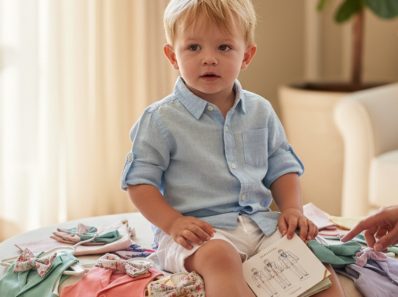 Choosing colors for a 2 year oldboy summer wedding outfit