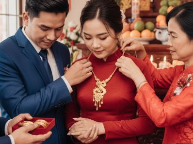 Cultural etiquette for giving and receiving Vietnamese wedding jewelry