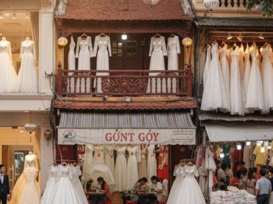 Different types of shops where to buy wedding dress in Vietnam