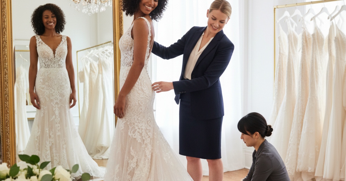 Experience professional service at Cees Bridal