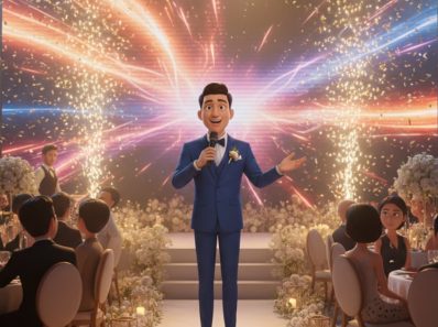 How a Vietnamese wedding mc manages the reception program