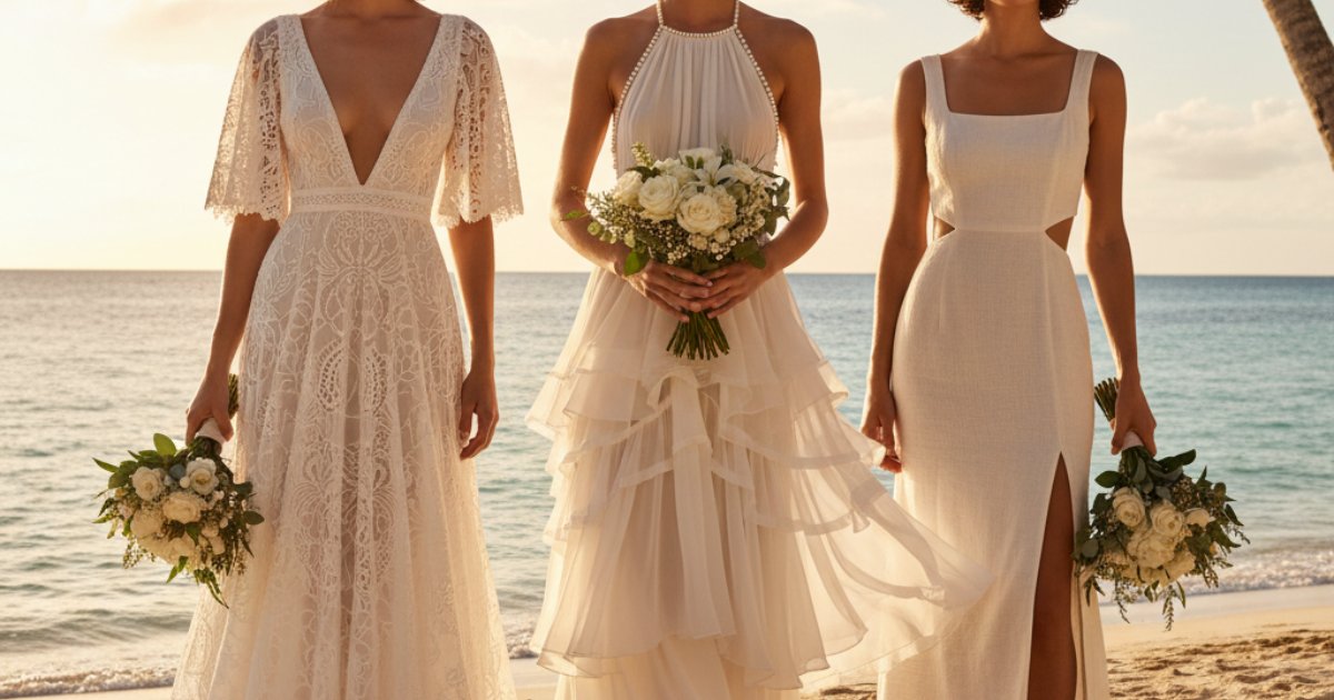 Key characteristics of ideal summer wedding dresses Key characteristics of ideal summer wedding dresses
