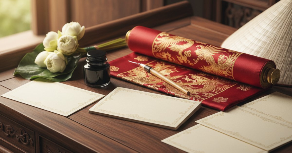 Practical tips for writing content on Vietnamese wedding invitations