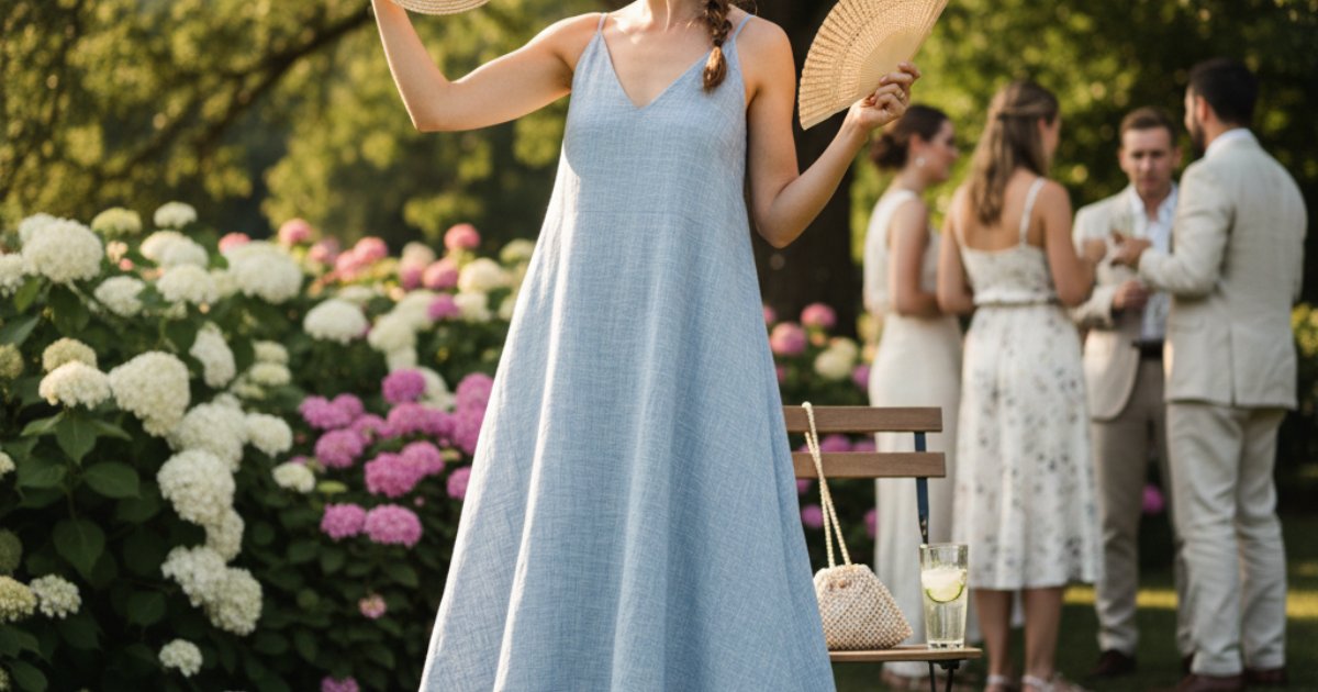 Practical tips to stay comfortable in a summer wedding outfit