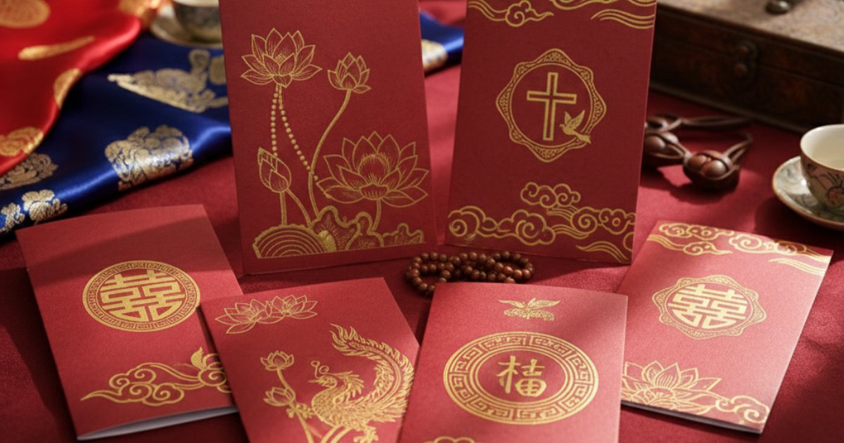 Religious variations in Vietnamese wedding invitation wording